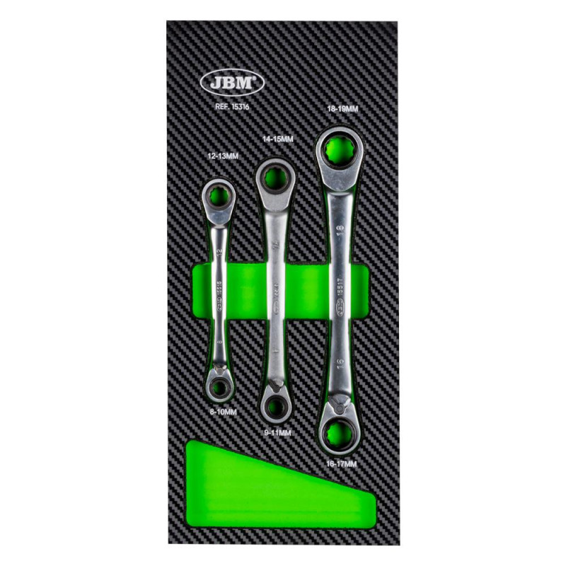 Lot De 3 Clés Combi-Cam 4 Cadrans - 5/8" - Pour Cylindres De Sûreté - Référence 7802S KD